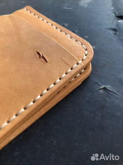 Бумажник мужской натуральная кожа