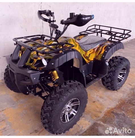 Взрослый электроквадроцикл GreenCamel Sahara