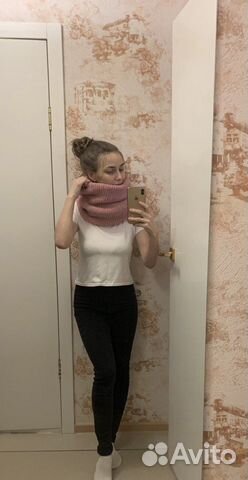 Шарф-снуд женский