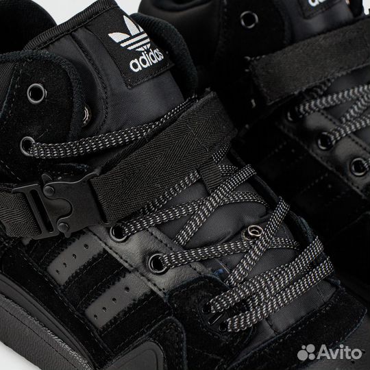 Кроссовки Adidas Forum Mid x Bad Bunny Black with