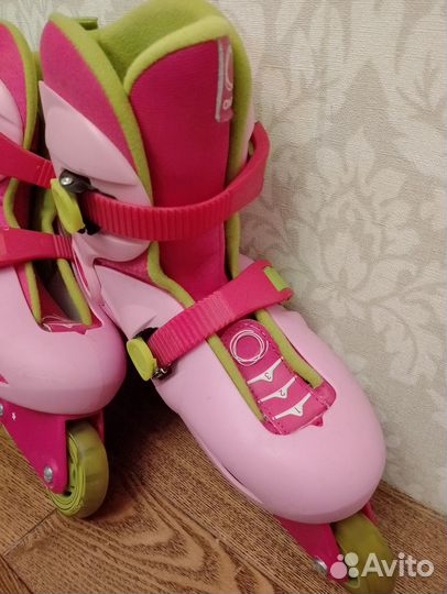 Детские роликовые коньки oxelo play р 32-34