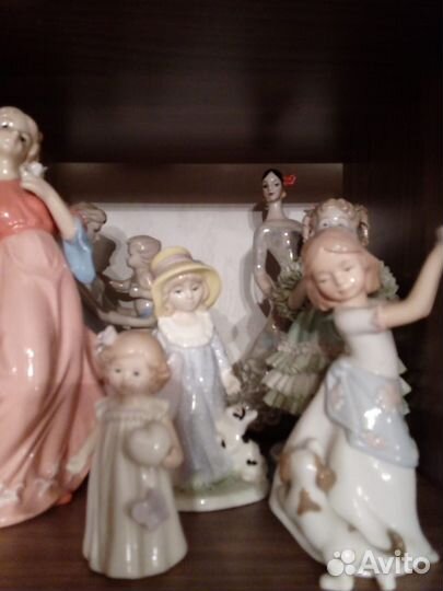 Фарфоровые статуэтки СССР, лфз и другие