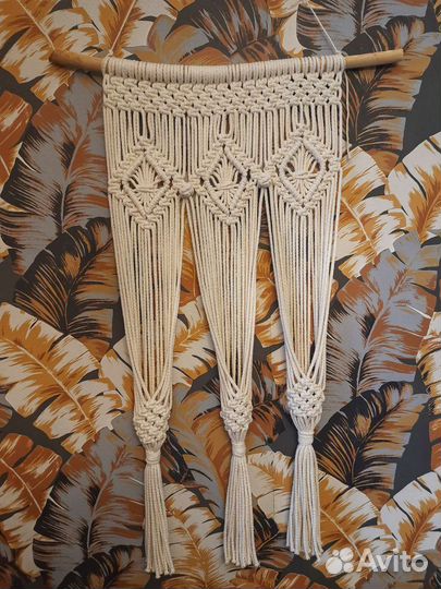 Кашпо в технике макраме