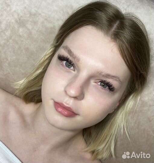 Наращивание ресниц, 1D, 1,5D, 2D, Мокрый, Аниме