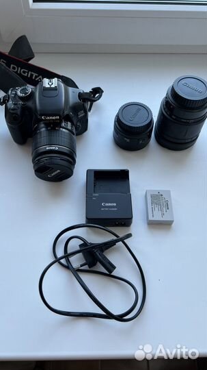 Зеркальный фотоаппарат canon 600d