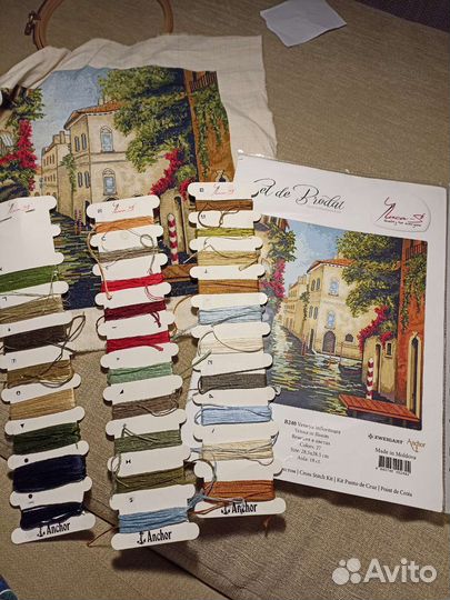 Набор для вышивания luca s Венеция в цветах