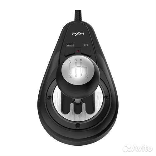 Игровой руль PXN V10 с коробкой передач и педалями