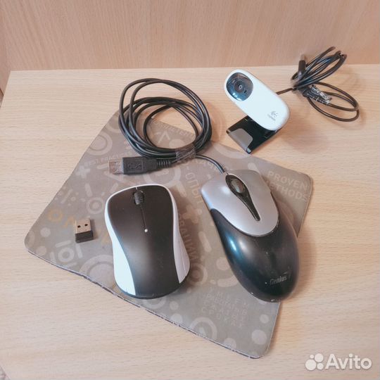 Компьютерные мыши и Веб-камера бу