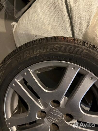 Диски с зимними шинами Honda Jazz fit Хонда Жазз