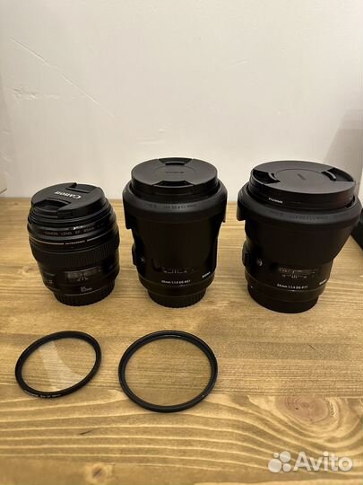 Canon eos r6 + обьективы и вспышка