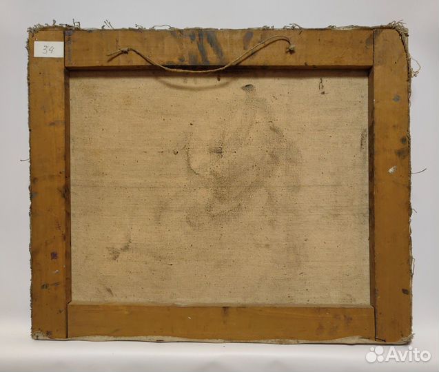 Картина маслом на холсте Храм не новая