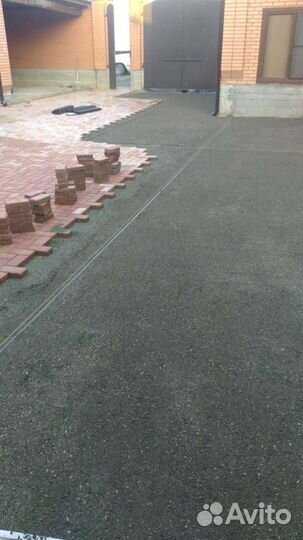 Укладка брусчатки