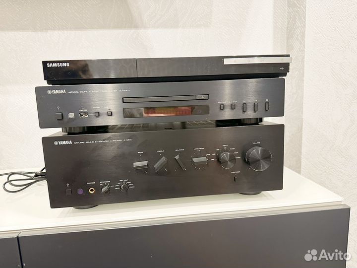 Yamaha аккстика NS-777;A-S500 и CD-S300