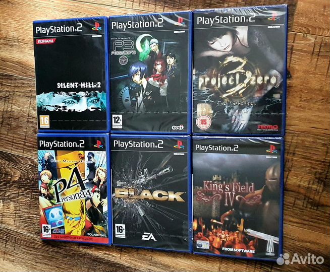 PS2/PS3 Лицензия (Новые редкие игры)