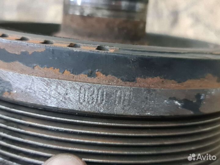 Шкив двигателя OM642 Mercedes W211