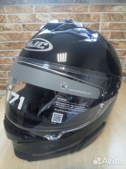 Мотошлем HJC i71 metal black