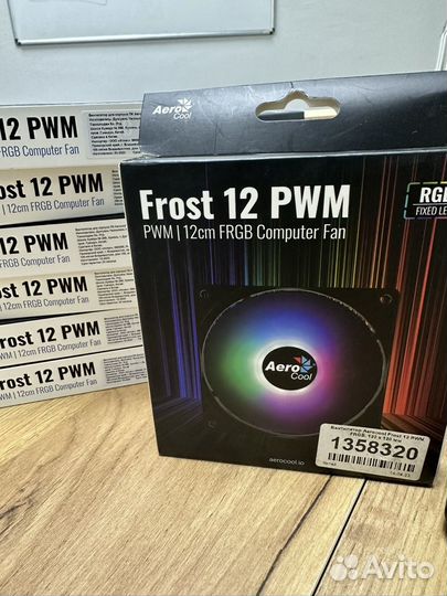 Кулер для пк с подстветкой Frost 12 PWM