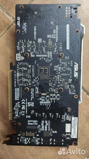 Видеокарта Asus GTX 1060 3gb dual, память Samsung