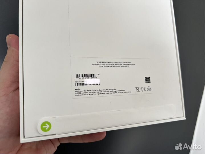 Новый. iPad 11 Pro M2 2022г 256Gb