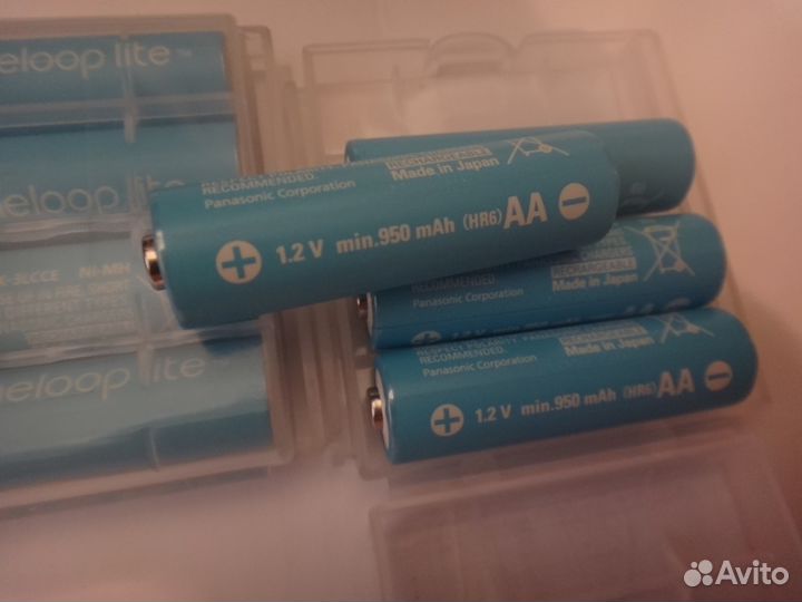 Аккумуляторы Panasonic Eneloop Lite AA 1000mAh