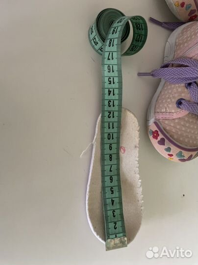 Кеды для девочки 20 размер