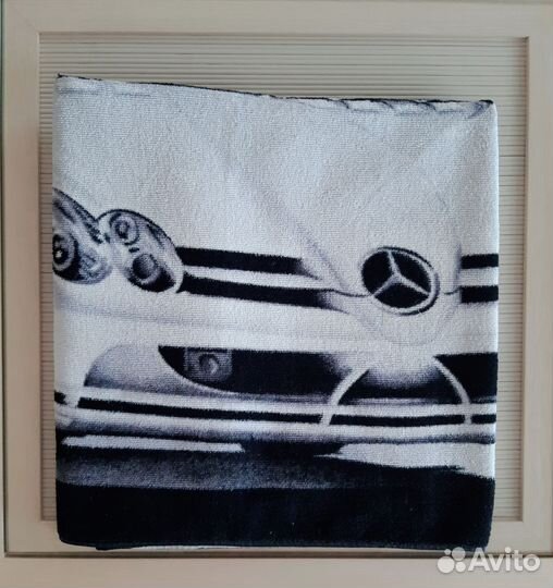 Полотенце банное махровое большое