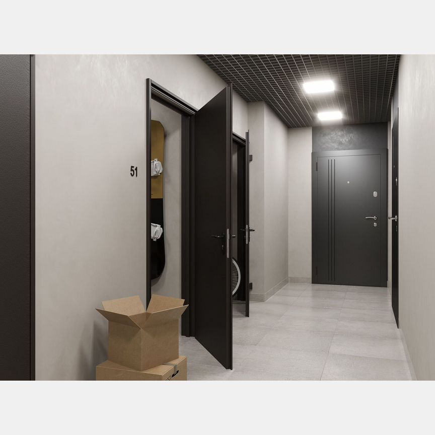 2-к. квартира, 47,5 м², 23/23 эт.