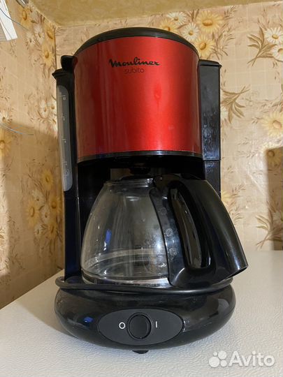 Кофеварка капельного типа Moulinex Subito FG360D10