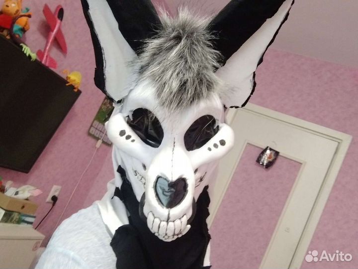 Маска смайл дога