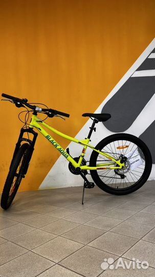 Велосипед black aqua cross 24 зеленый