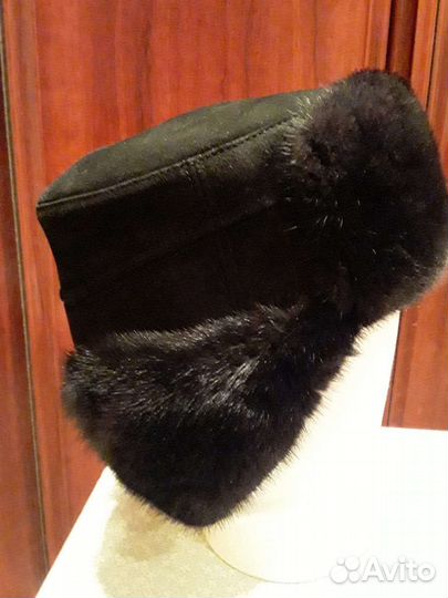 Мужская шапка норка