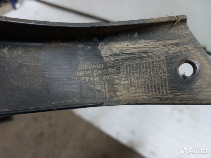 Накладка заднего крыла левого Nissan Qashqai I рес