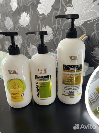 Шампунь и бальзам для волос