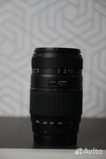 Tele-macro Tamron 70 300 4-5.6 canon Ef