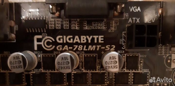 Материнская плата am3 на запчасти