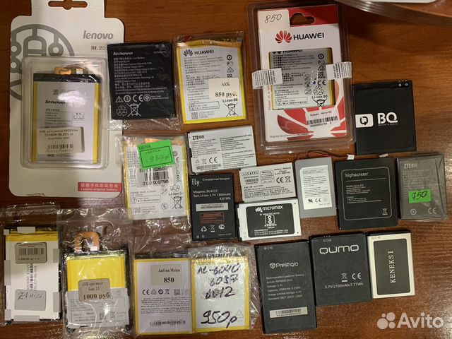 Акб на Huswei, lenovo, micromax, alcatel, ZTe, Qum