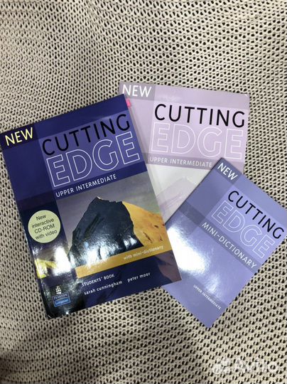 Cutting Edge Upper intermediate,комлект учебников
