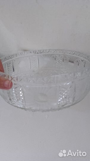 Ваза хрустальная СССР