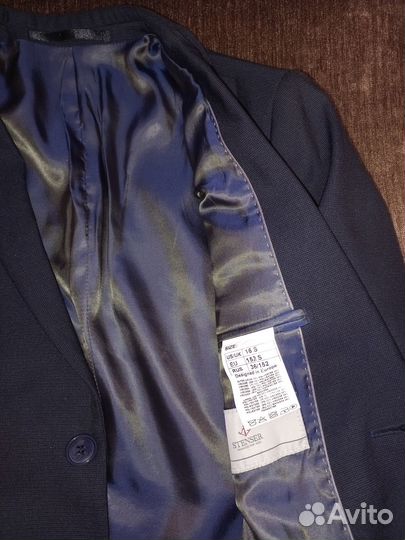 Школьная форма для мальчика р.152 темно-синяя