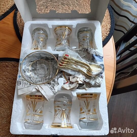 Армуды хрусталь набор (Турция)