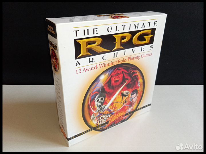 Старые компьютерные игры на дисках - Big Box