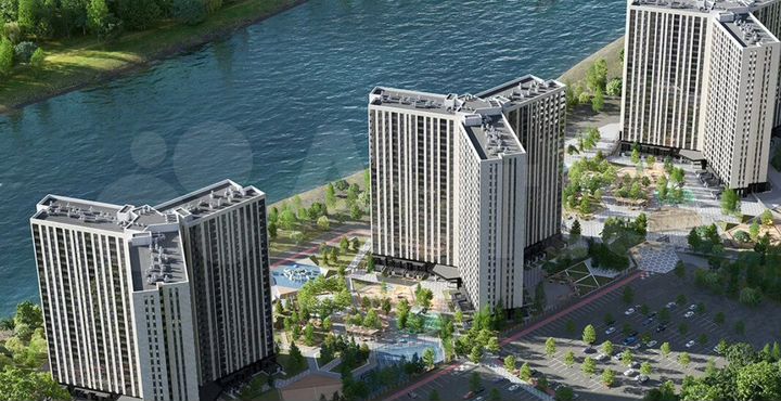 2-к. квартира, 61,1 м², 7/24 эт.