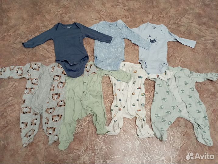 Вещи пакетом на мальчика 62