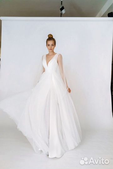 Свадебное платье Одди Мэри Трюфель трансформер