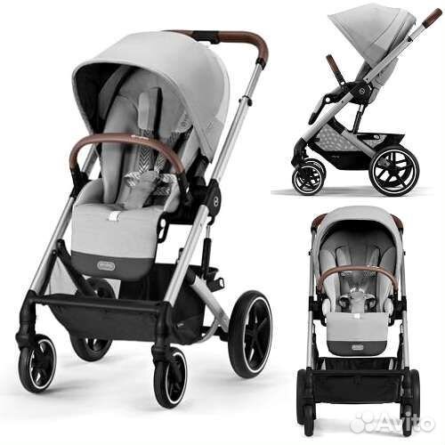 Коляска cybex Balios S Lux SLV Lava Grey