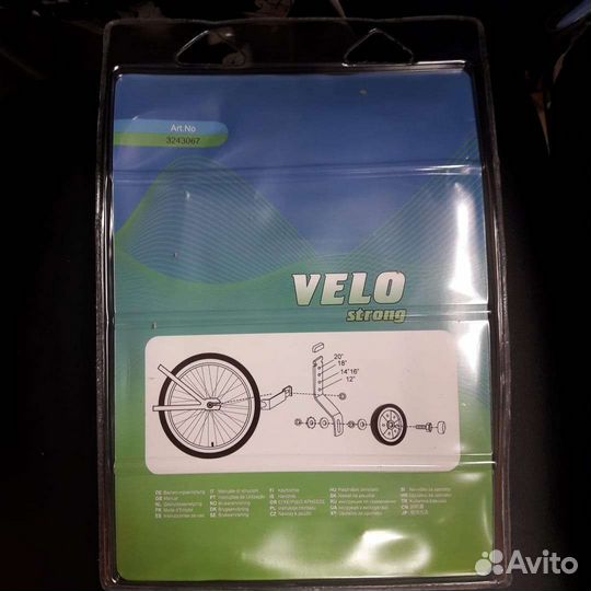 Дополнительные боковые колеса для детского велика