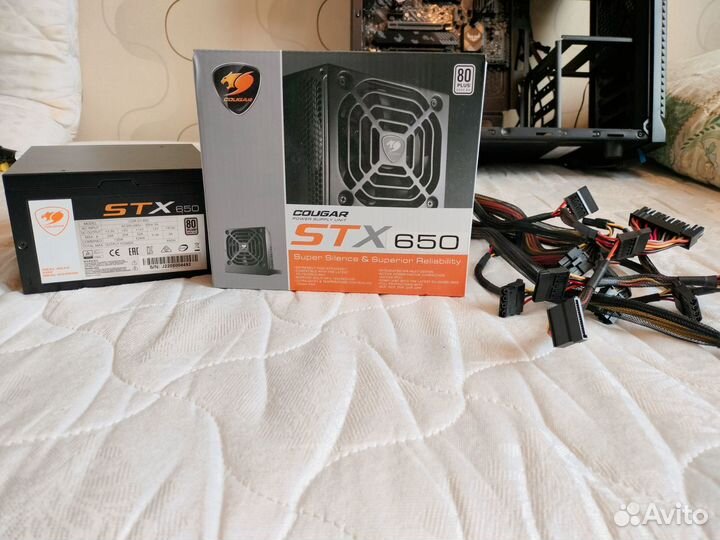 Блок питания Cougar STX650 CGR ST-650 черный