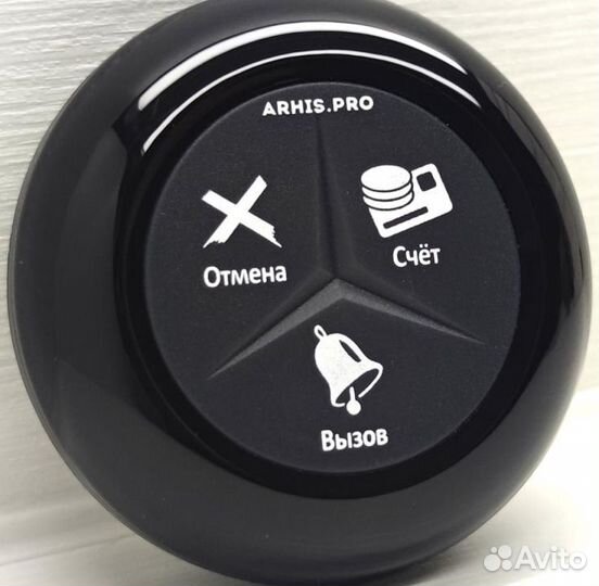 Влагозащищенная кнопка вызова официанта IP286