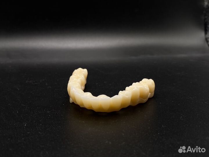 Изготовление анатомической коронки из 3D диоксид ц