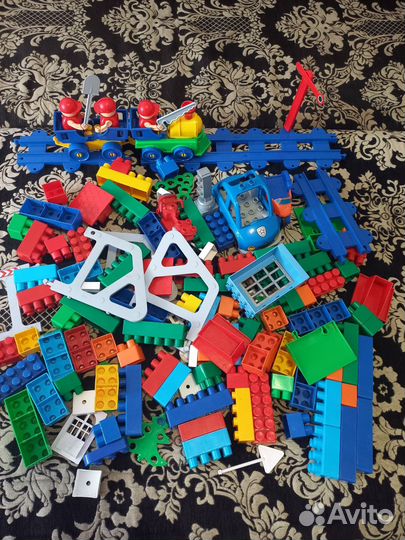 Развивающий конструктор железная дорога